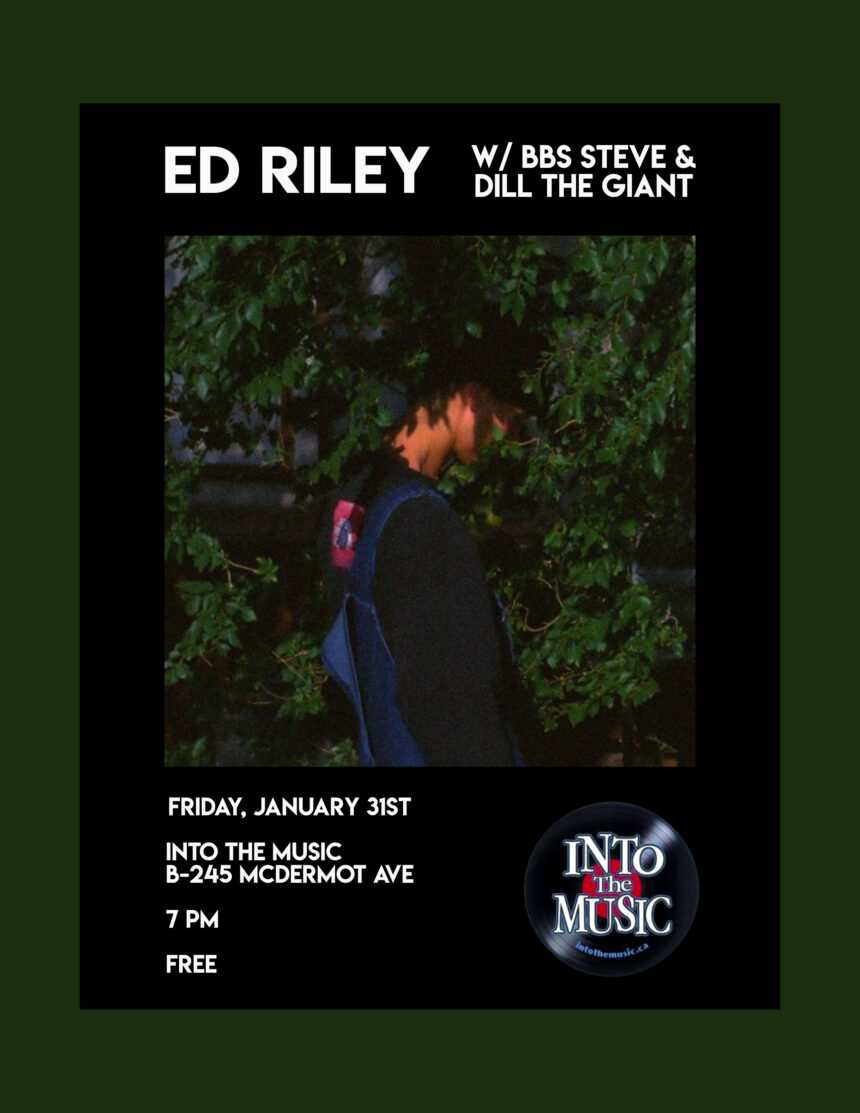 Into the Music presents Ed Riley with BBS Steve and Dill the Giant ...