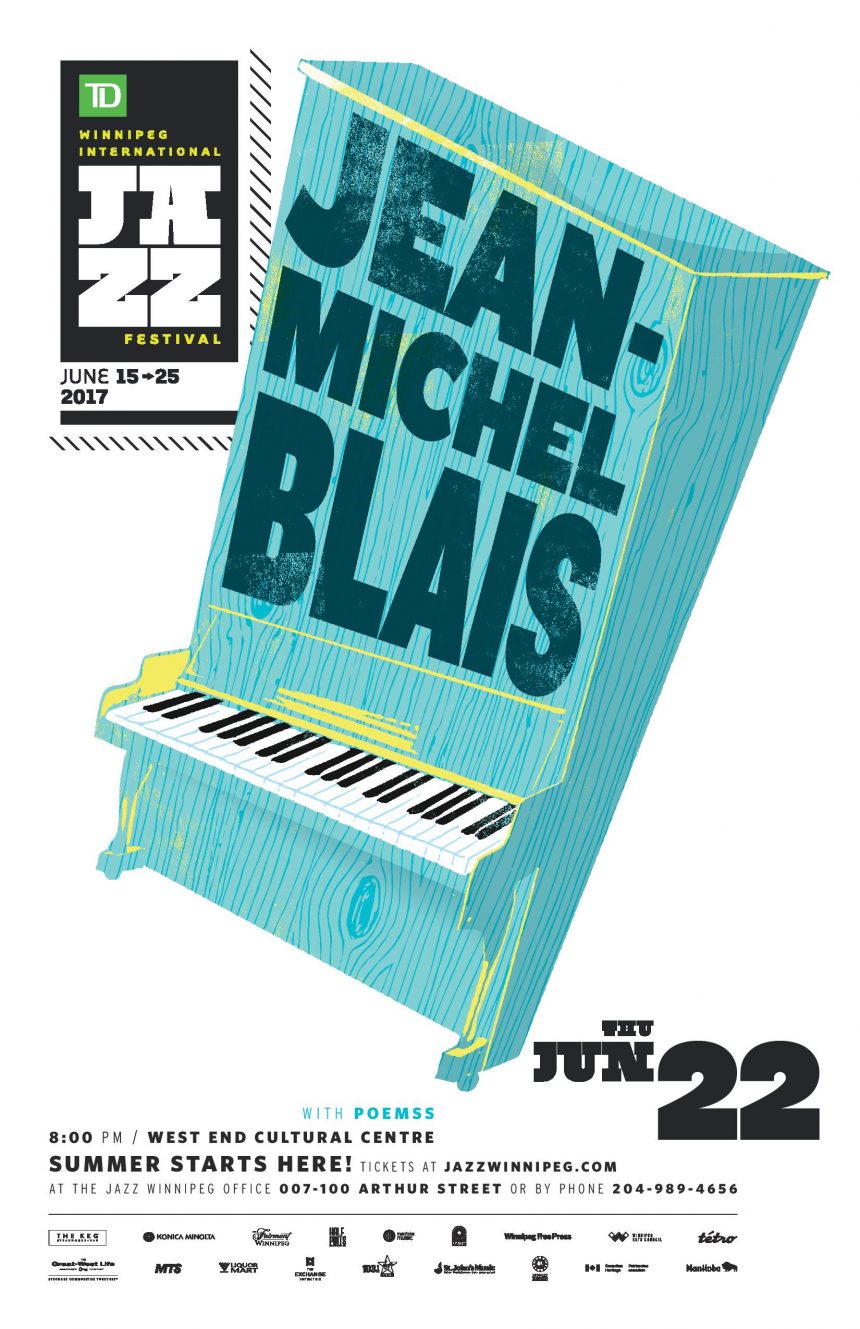 Jazz Winnipeg presents Jean-Michel Blais with Poemss